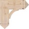 Ekena Millwork Thorton Arts & Crafts Smooth Bracket, Douglas Fir, 5 1/2"W x 18"D x 18"H BKT06X18X18THR03SDF - alternate 2